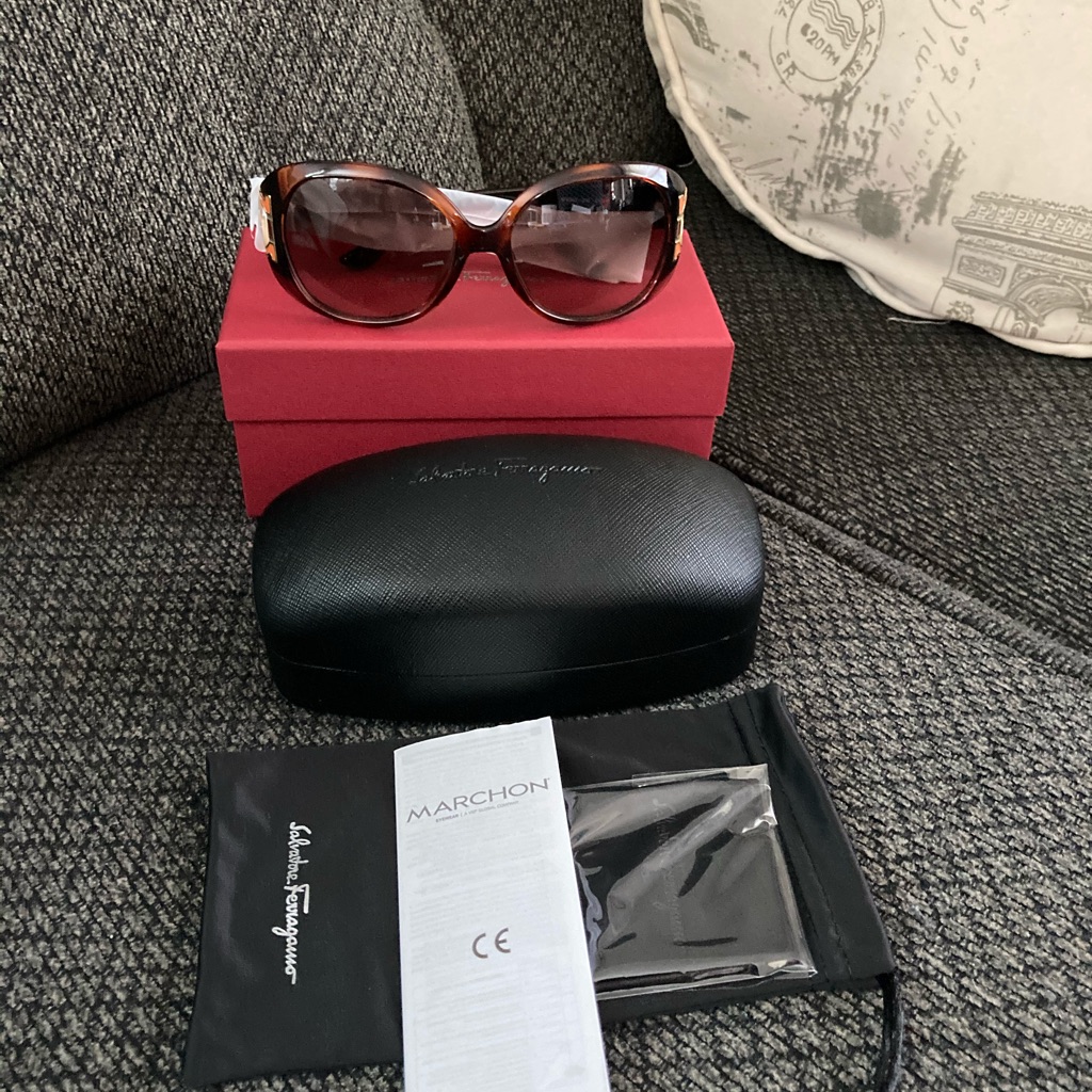 Salvatore Ferragamo Oversized Sunglasses